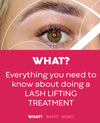 Lash Lifting Course what you will learn about doing a lash lifting treatment
